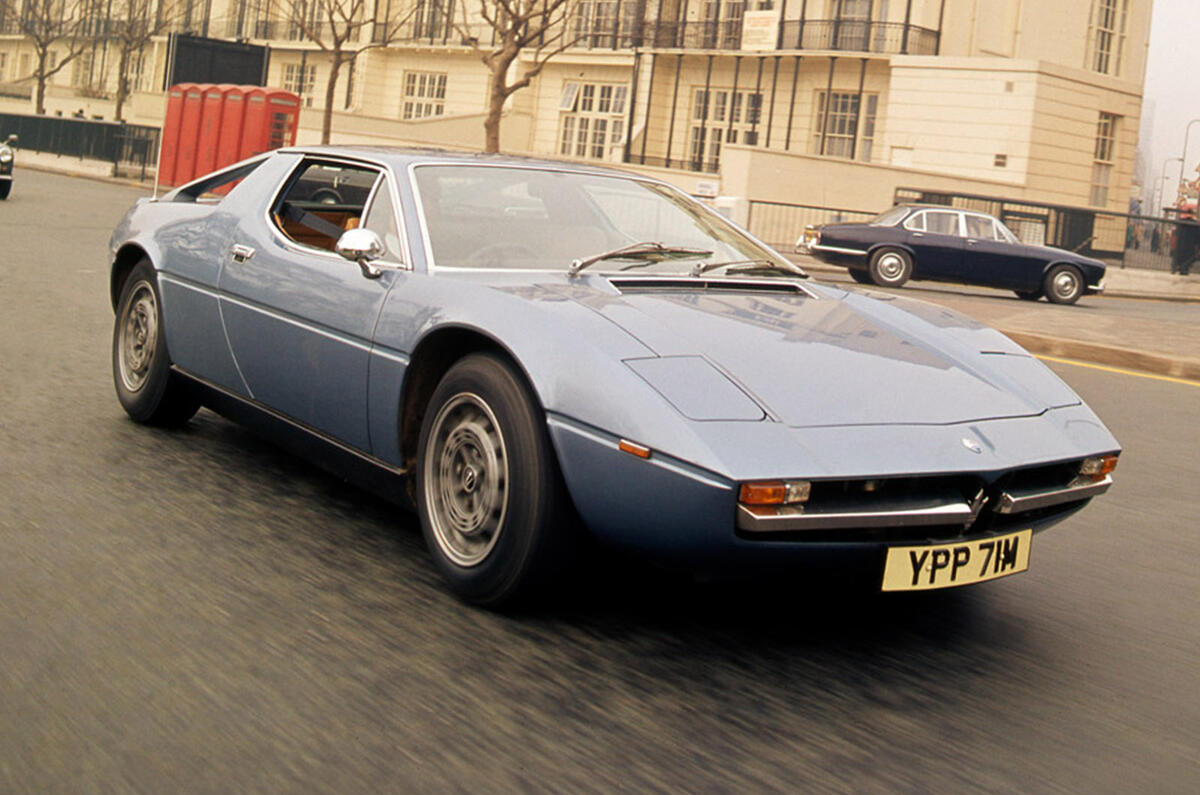 Maserati Merak - static front