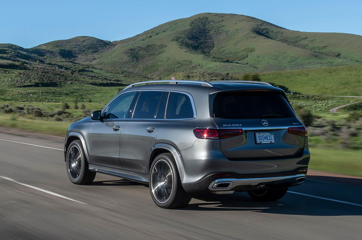 Mercedes-Benz GLS 400D 2019 first drive review - hero rear