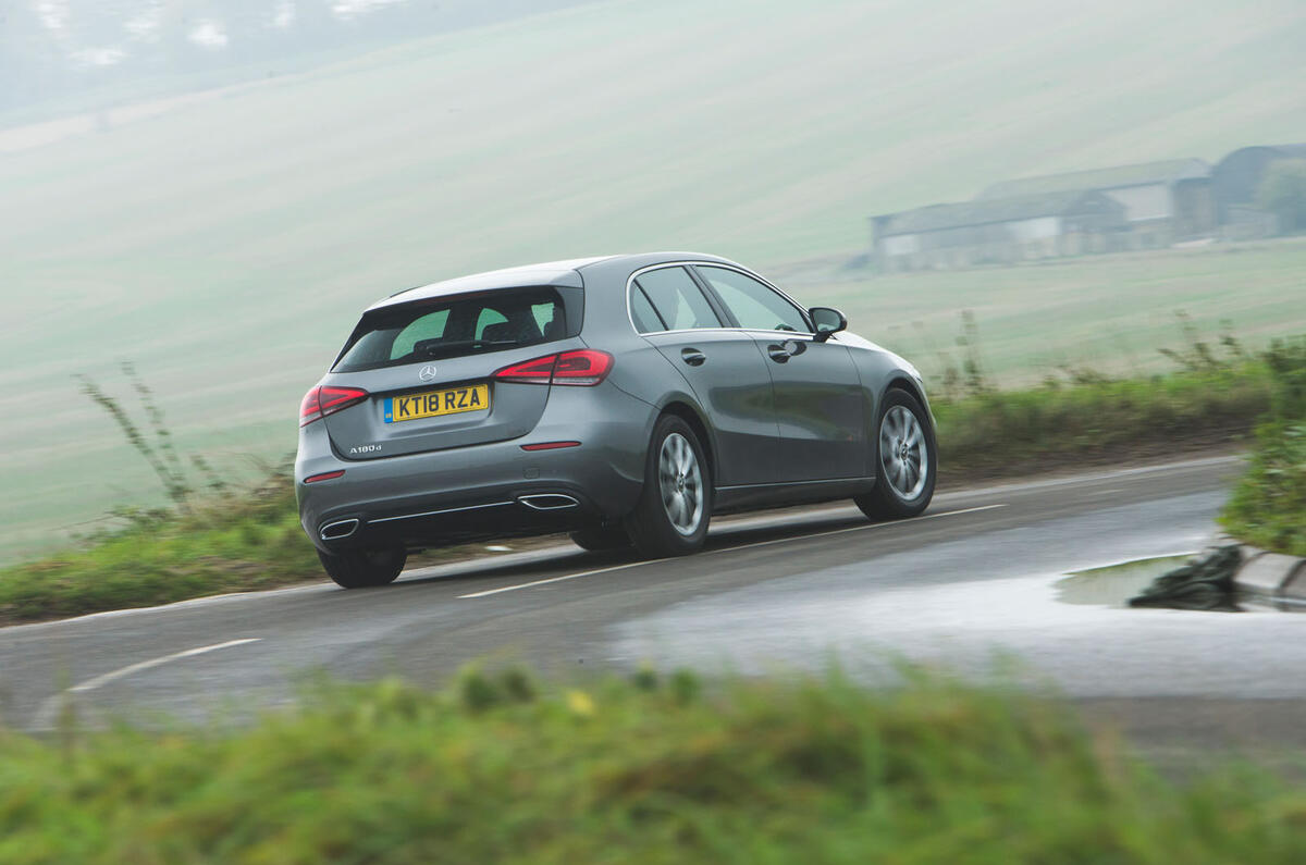 Mercedes-Benz A-Class 2018 long-term review - hero rear