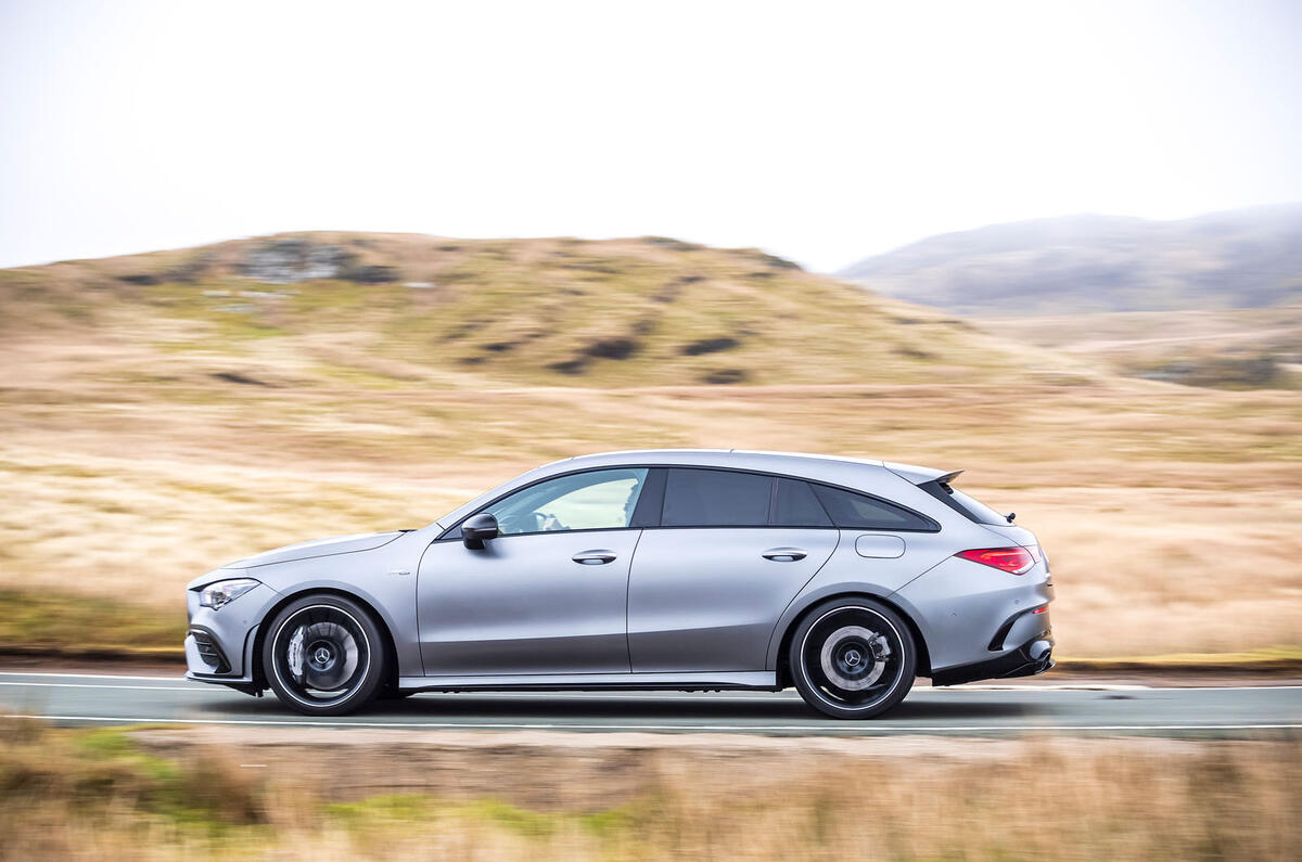 Mercedes Amg Cla 35 Shooting Brake Uk Review Autocar