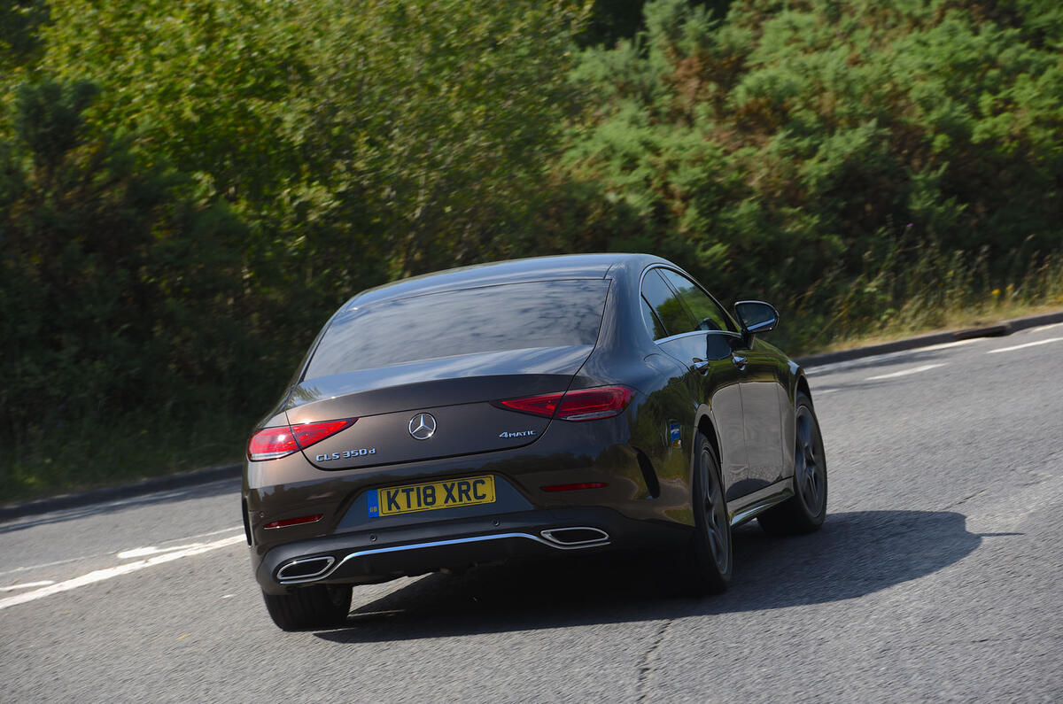 MercedesBenz CLS 350d 4Matic AMG line 2018 UK review Autocar