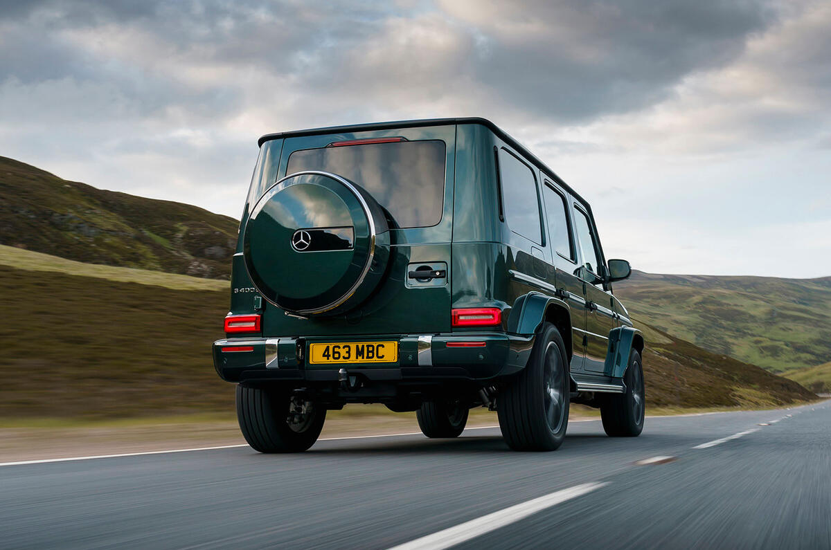 2 Mercedes Benz G400d 2021 UE FD héros arrière