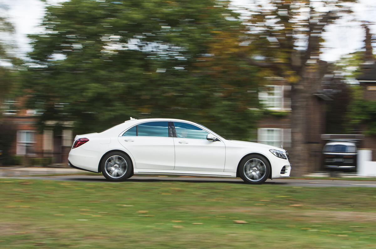 Mercedes-Benz S-Class S500L 2018 long-term review - hero side