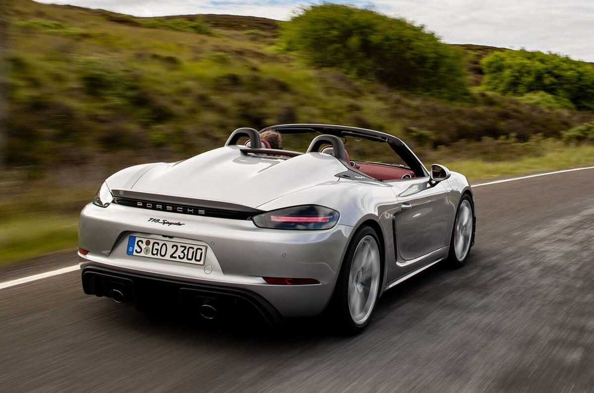 Porsche 718 boxster spyder
