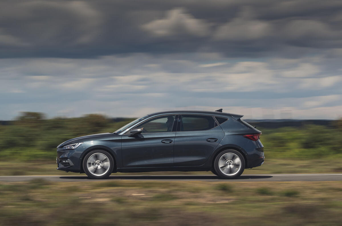 Seat Leon eHybrid FR 2020 UK first drive review - hero side