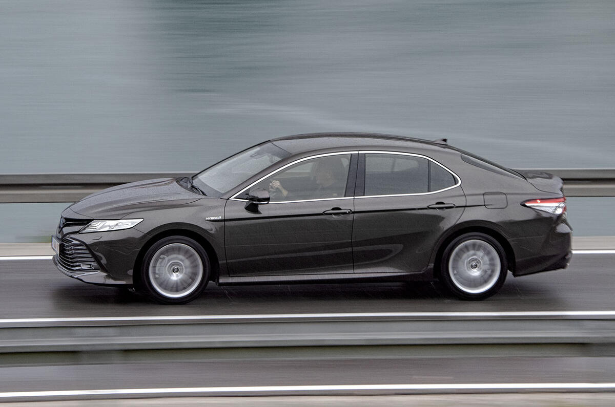 Toyota Camry 2019 European first drive review - hero side