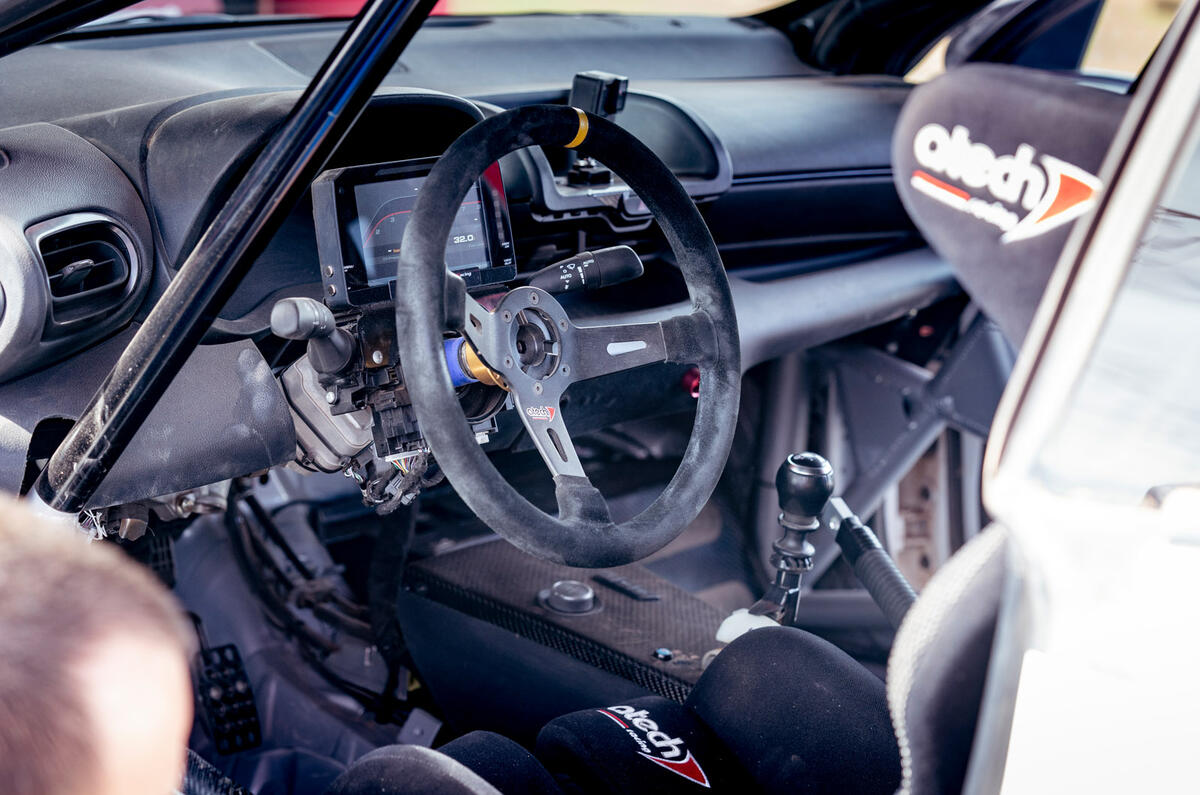 2 Toyota Gazoo Racing GR Yari Iberian Cup dashboard