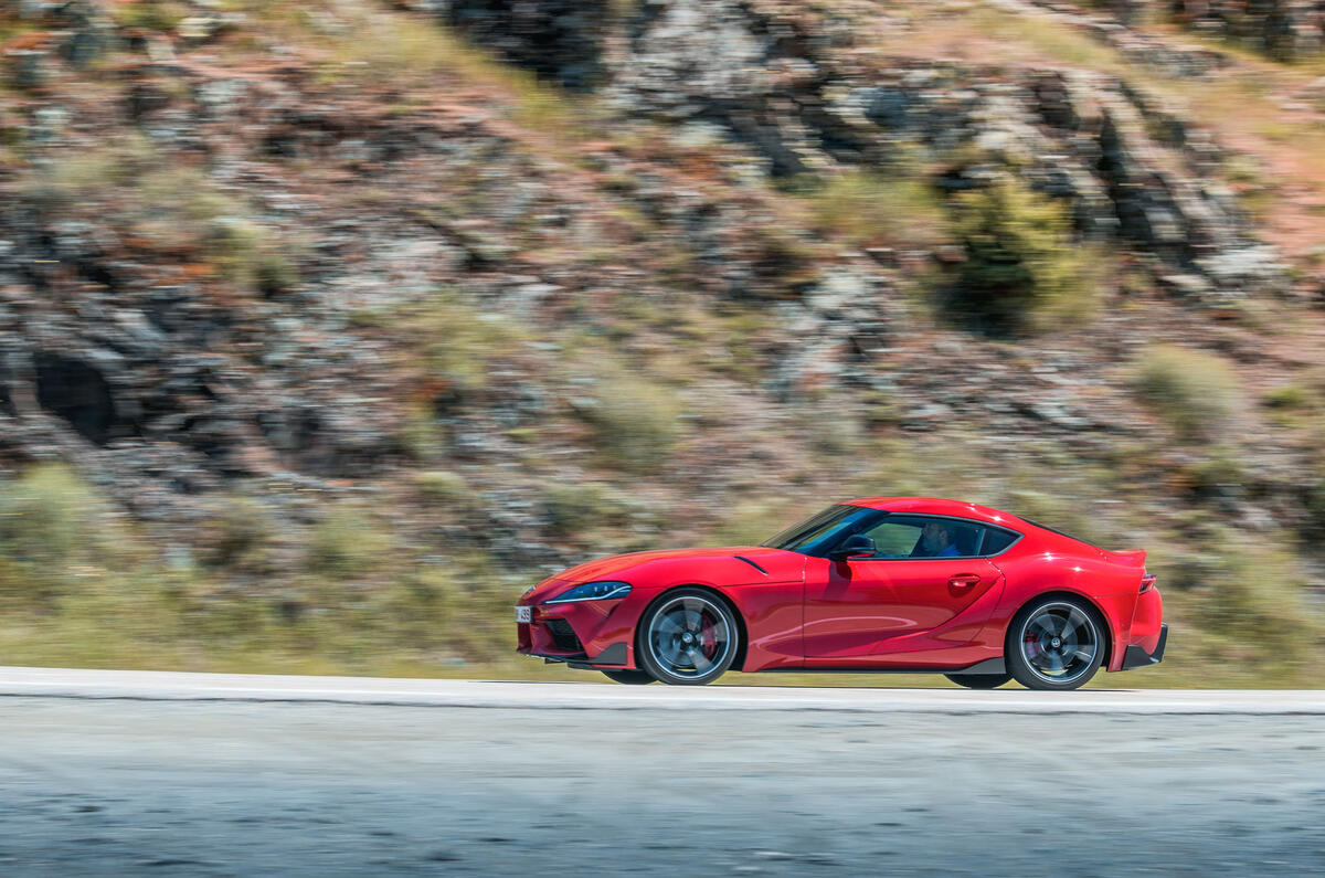 Toyota GR Supra 2019 first drive review - hero side
