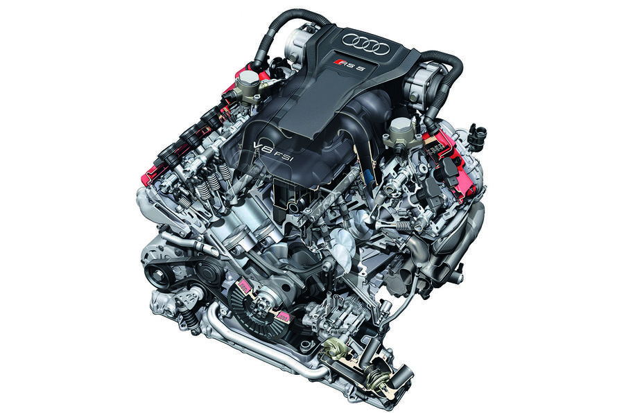 V8 engine 
