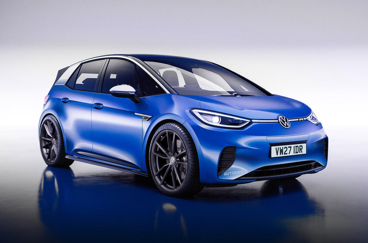 Volkswagen ID 3 R electric hot hatch tipped for 2025 launch Autocar