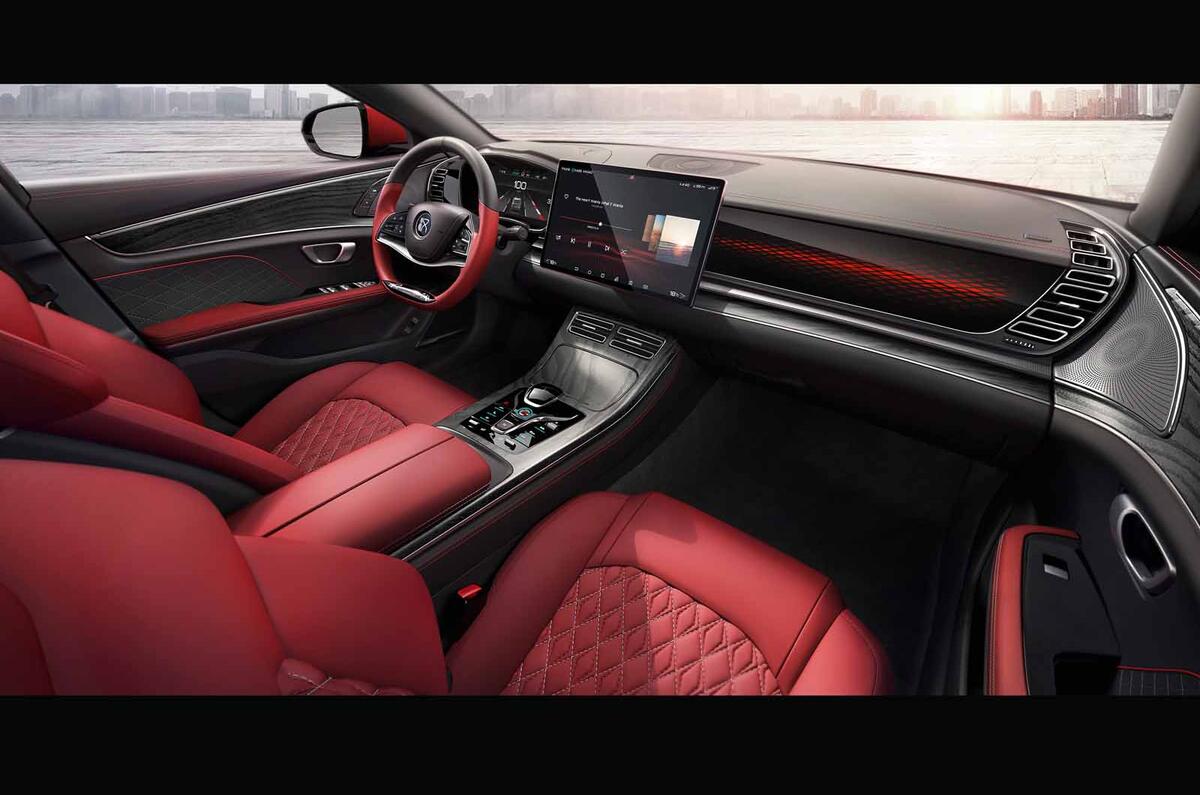 BYD Han EV interior