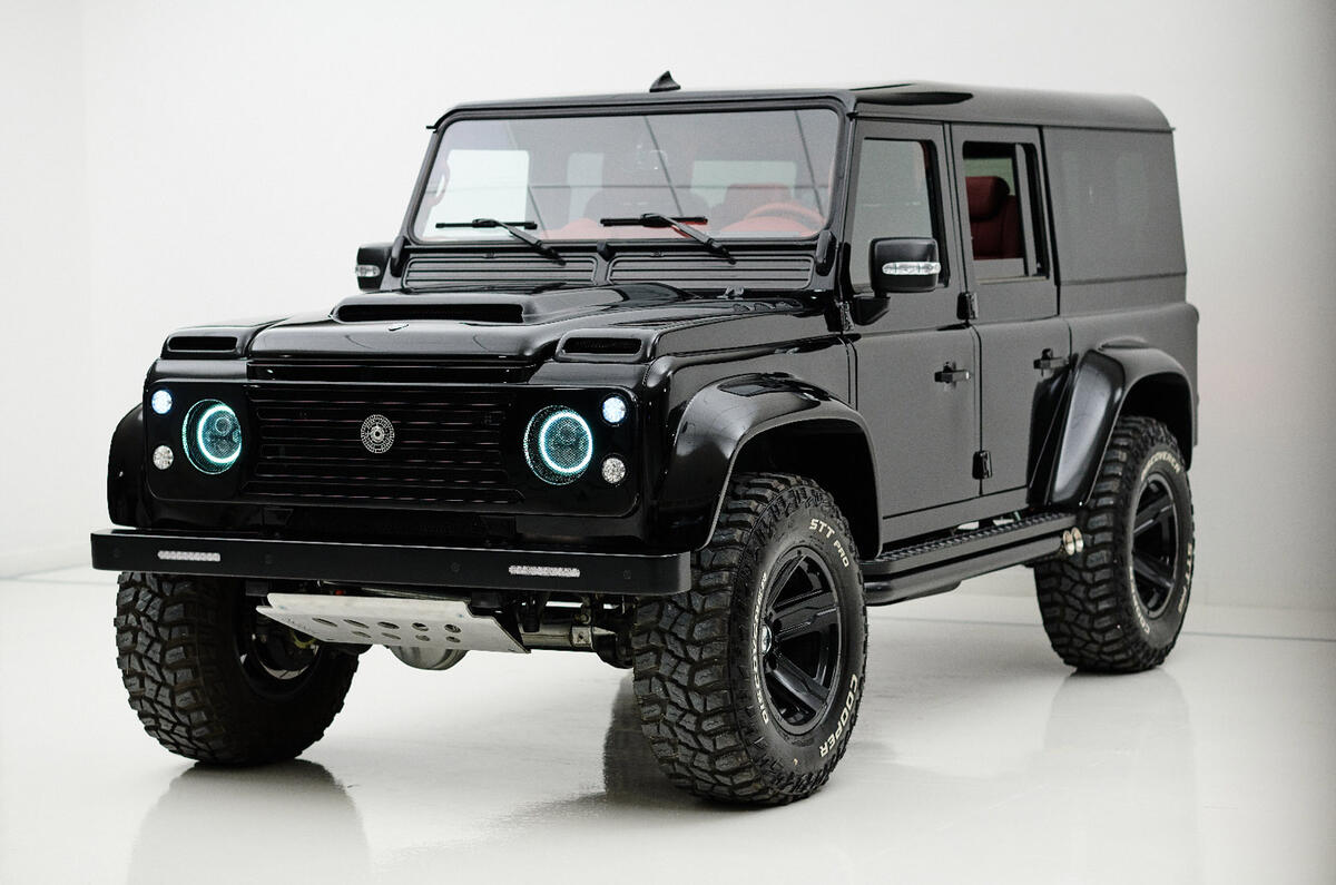 Land rover store defender interior upgrade