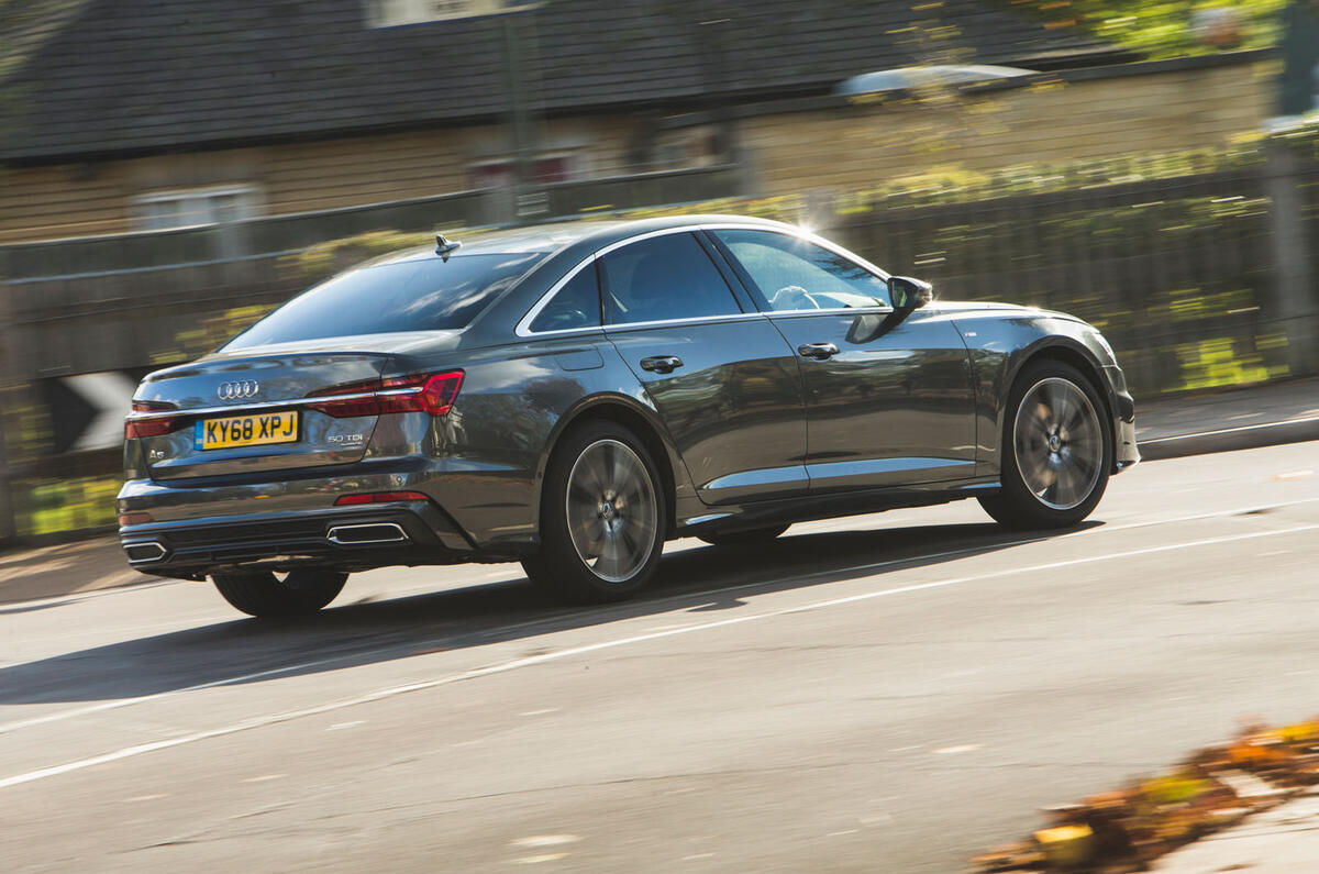 Audi A6 2018 long-term review - on the road rear