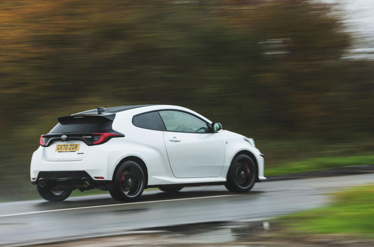 Autocar writers car of 2020 - Toyota GR Yaris rear