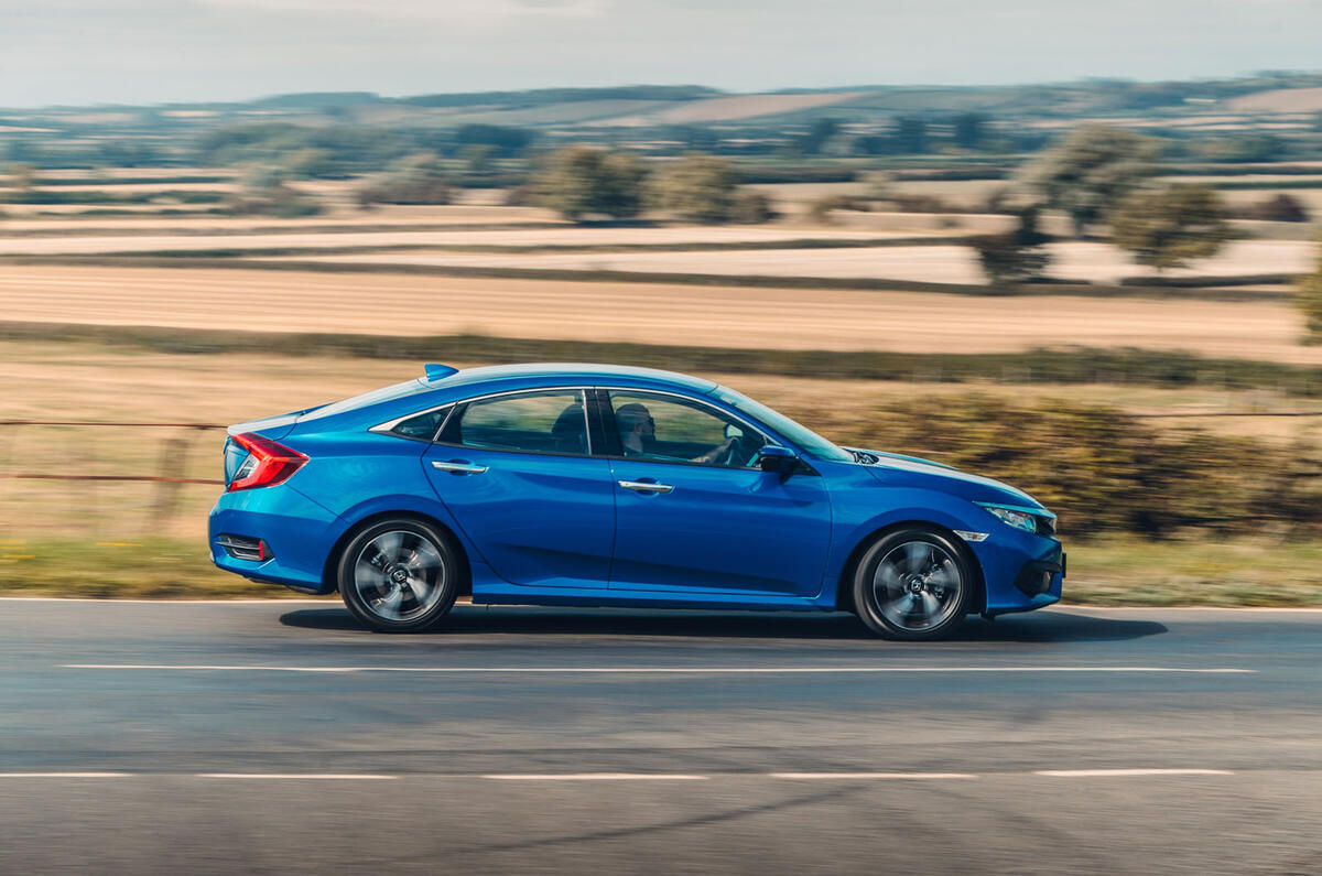 Honda Civic 4 Door 1.6iDTEC 2018 UK review Autocar