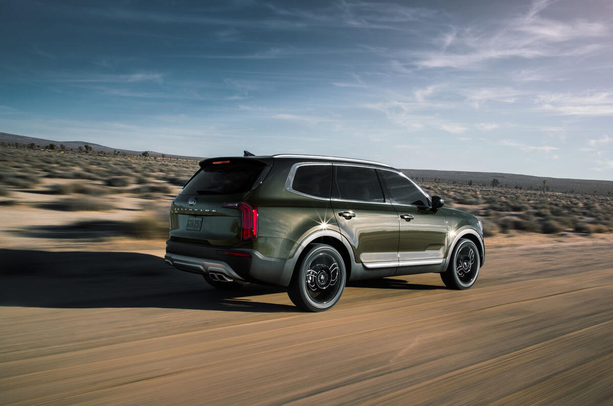 Kia Telluride 2019 first drive review - on the road rear