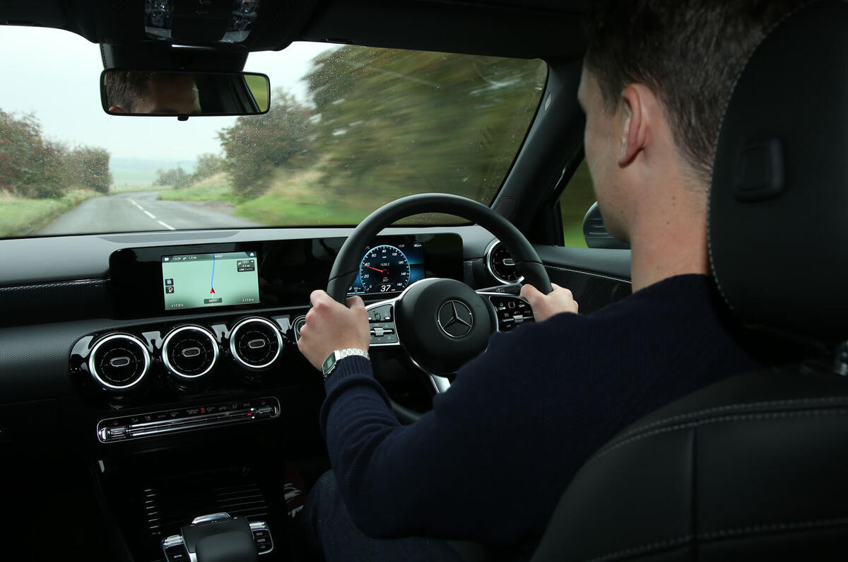 Mercedes-Benz A-Class 2018 long-term review - Mark Tisshaw driving