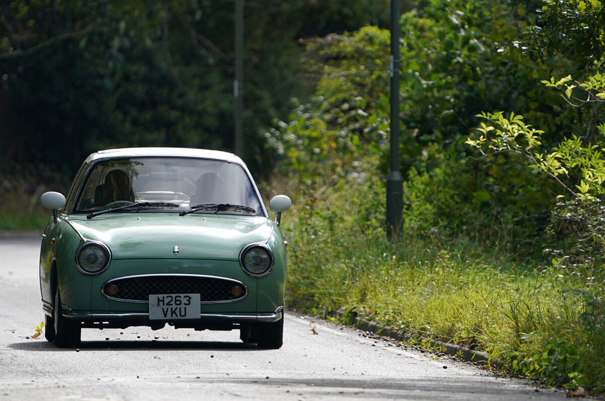 Nissan Figaro at 30 plotting the retro roadster's history Autocar