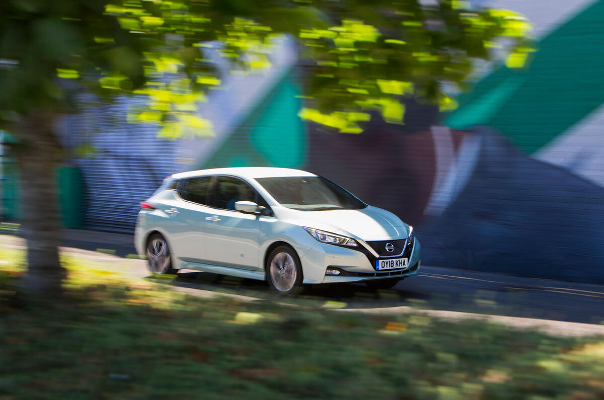Nissan Leaf 2nd generation (2018) long-term review graffiti