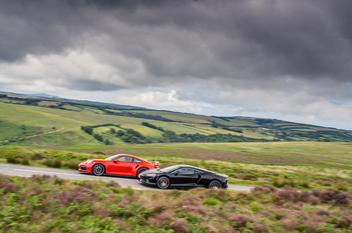 Tour De Force New Porsche 911 Turbo S Vs Mclaren Gt Autocar