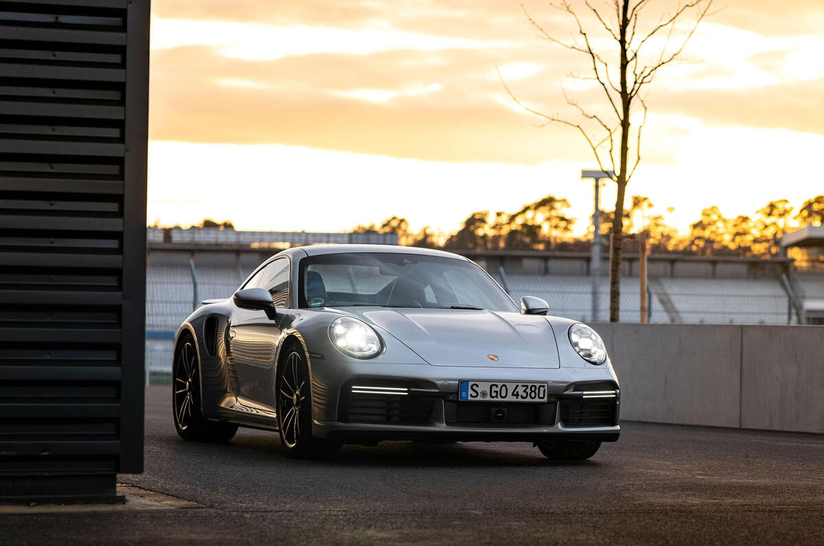 Porsche 911 Turbo S 2020 first drive review - static front