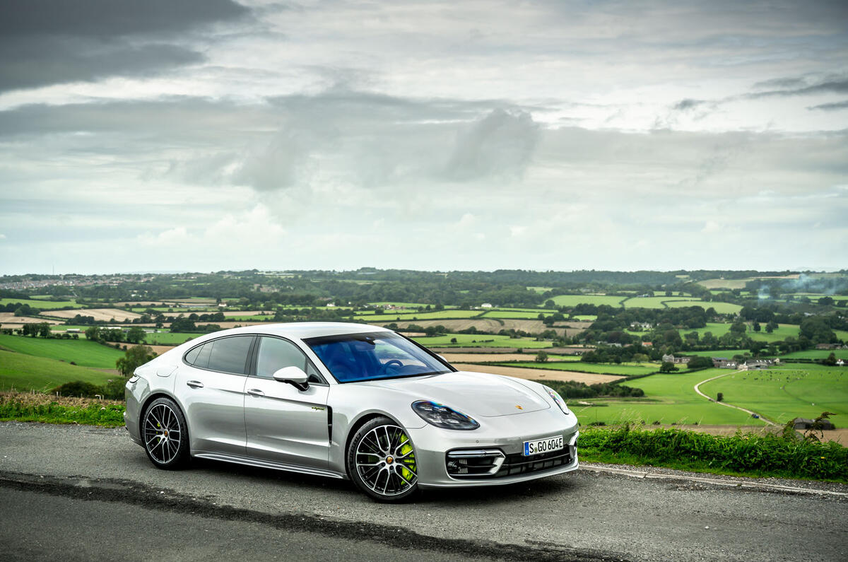 Porsche Panamera e-Hybrid 2020 UK first drive review - static