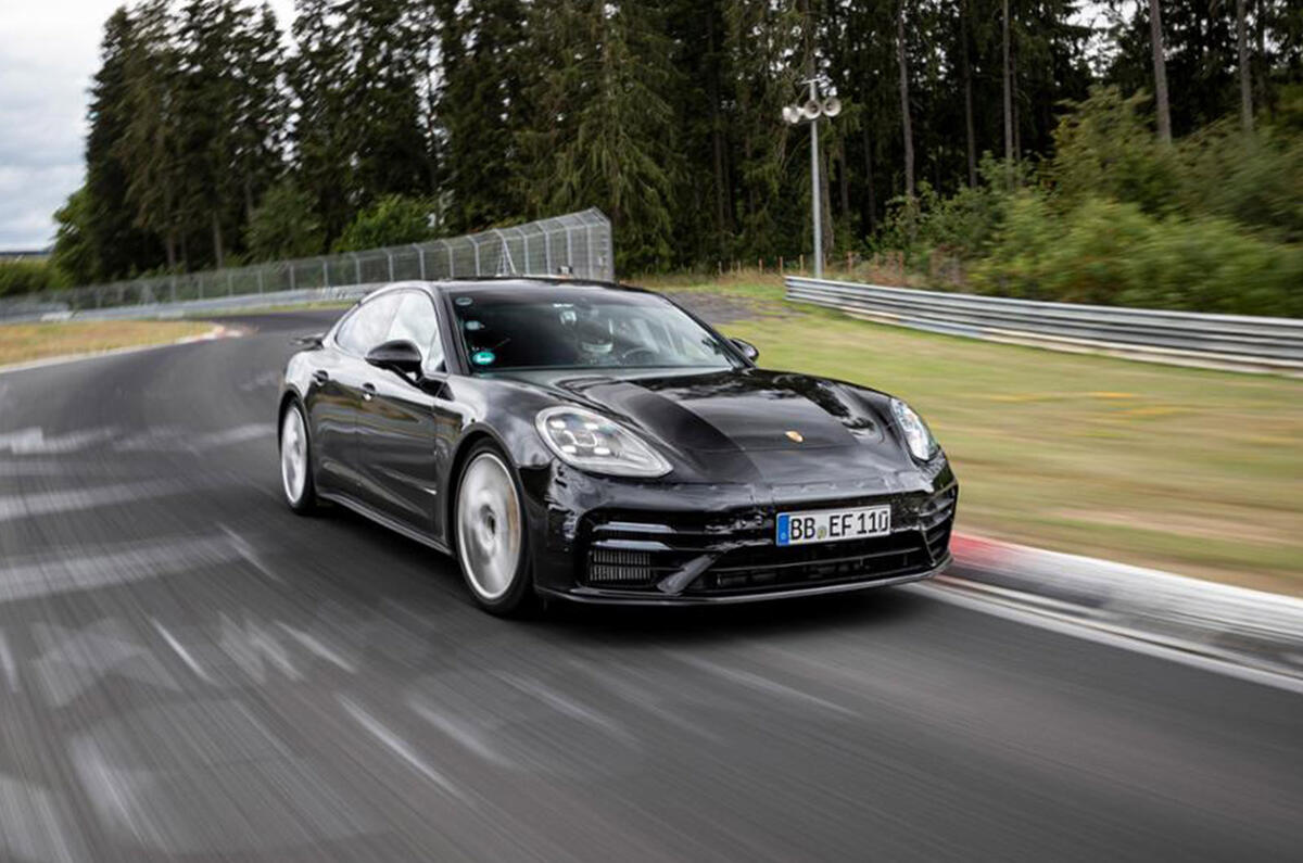 Porsche Panamera Nurburging lap record