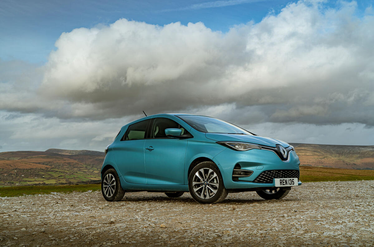 Renault Zoe 2020 : premier bilan de la conduite au Royaume-Uni - statique