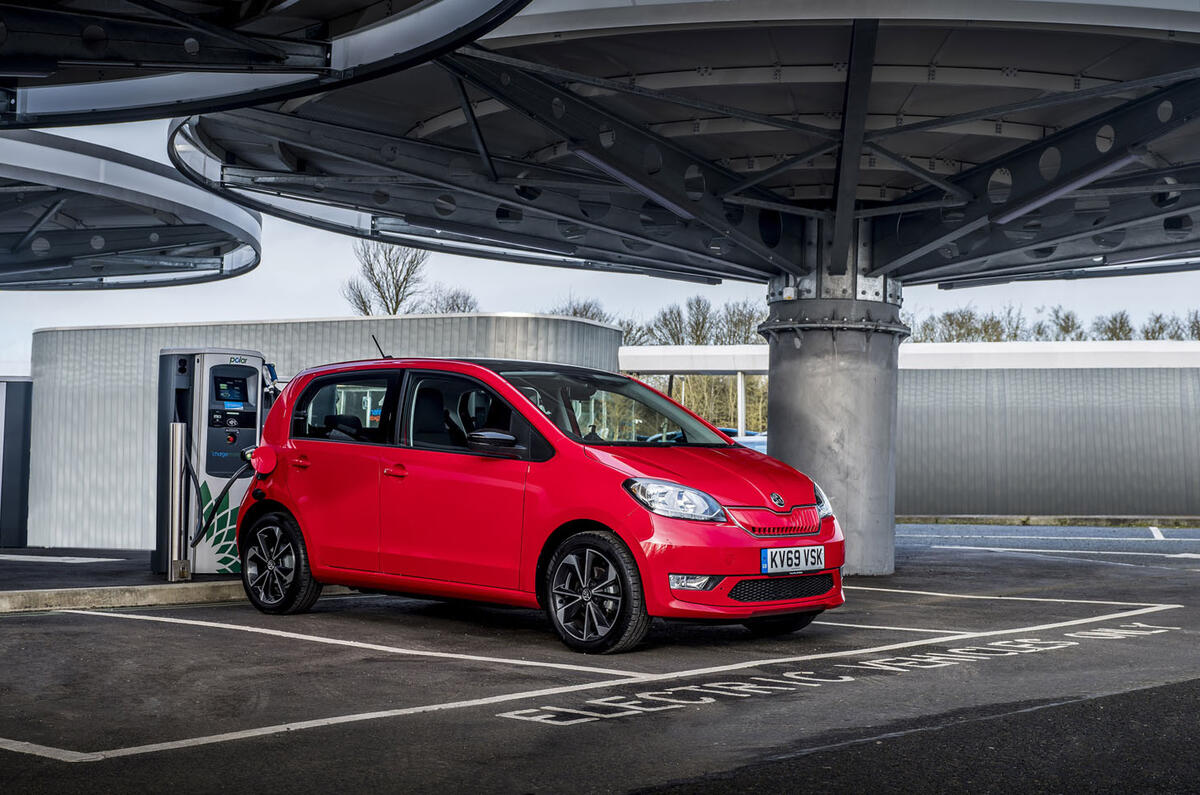 Skoda Citigo-e iV 2020 : premier bilan de la conduite au Royaume-Uni - statique 