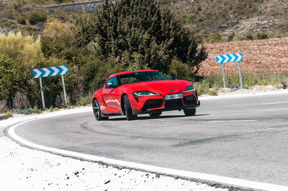 Toyota GR Supra 2019 first drive review - drift