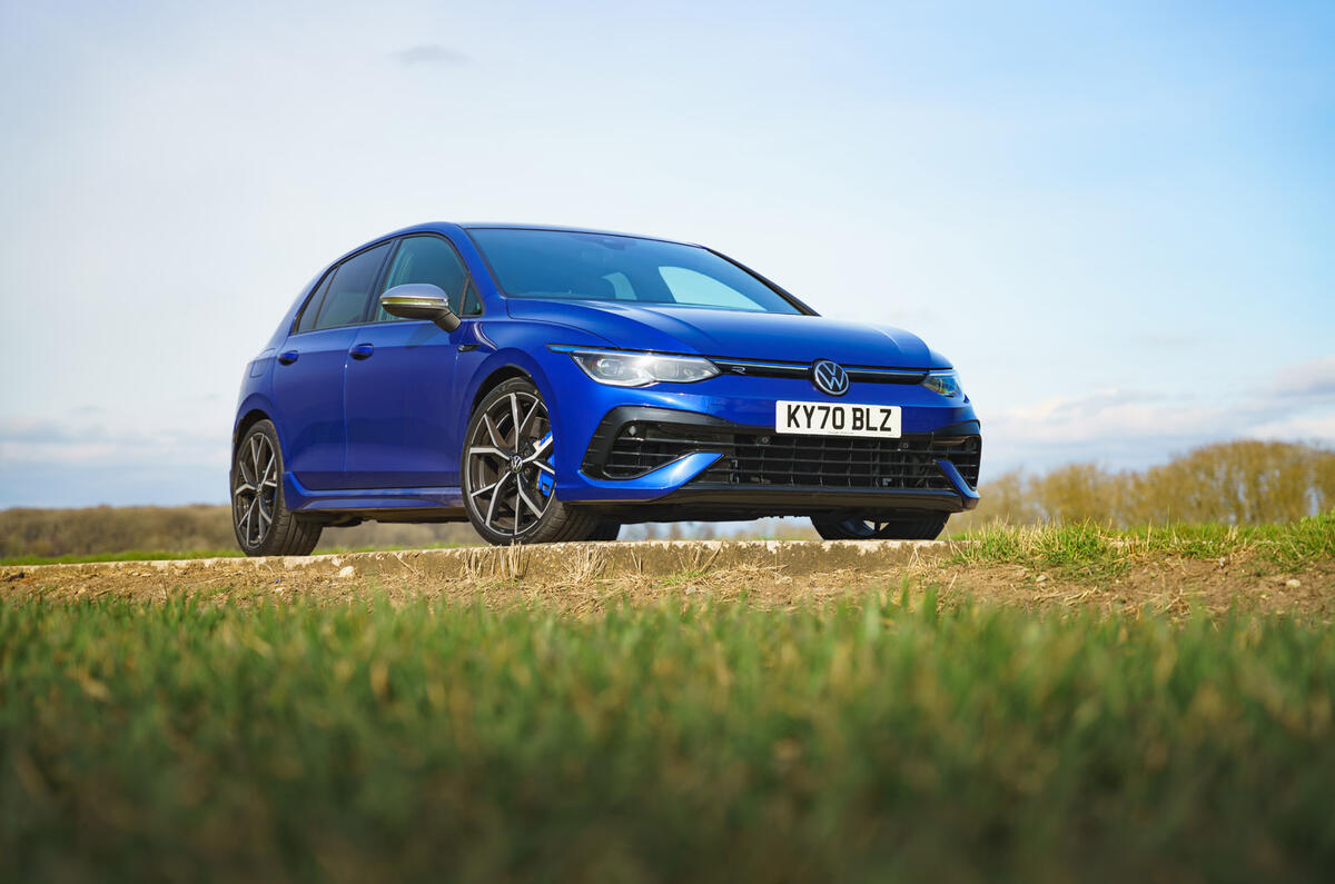 20 Volkswagen Golf R 2021 Royaume-Uni : premier essai routier - statique