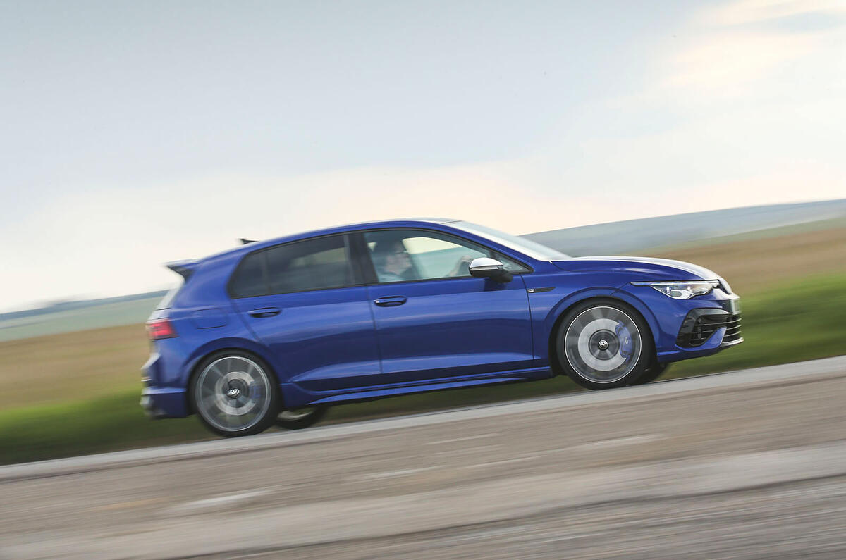 Volkswagen Golf R Performance Package 2021 UK first drive Autocar