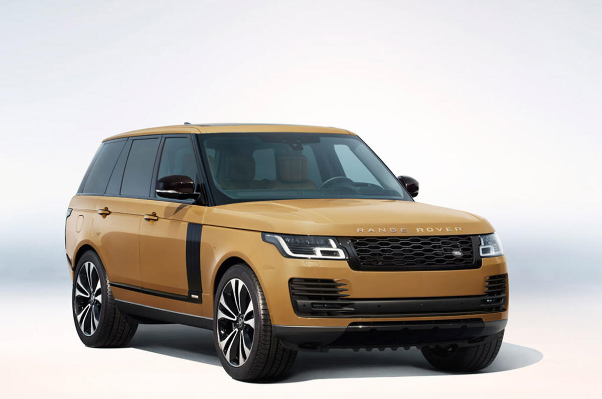 Range Rover Gets Colour Splash For 50th Anniversary Autocar