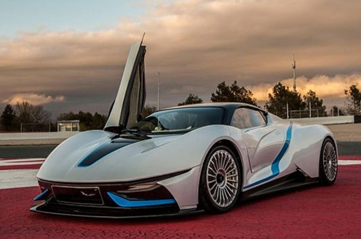 BIAC electric supercar