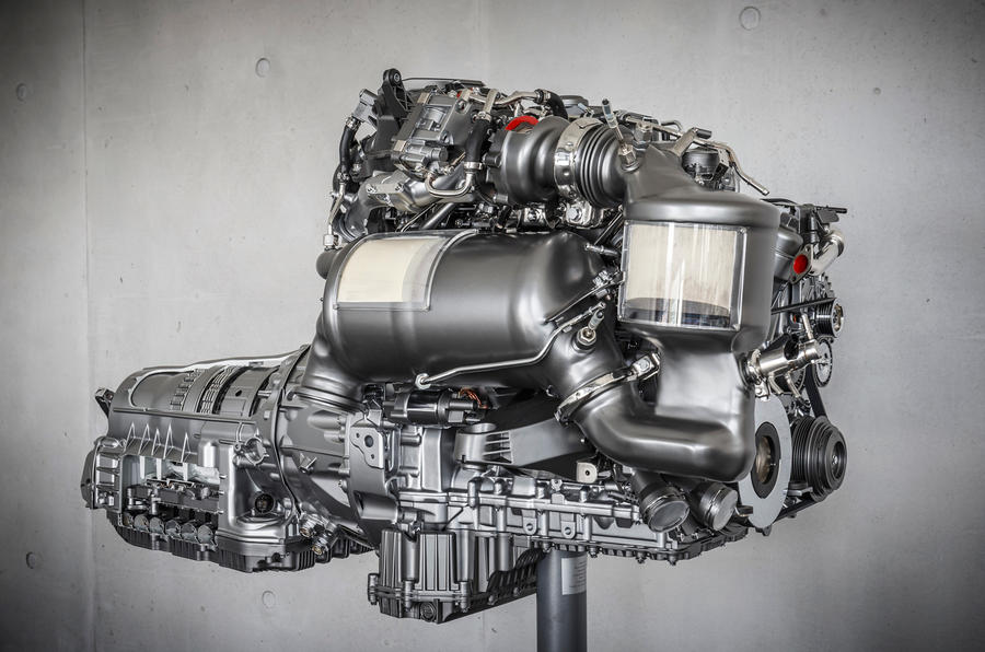 Mercedes diesel engine tech