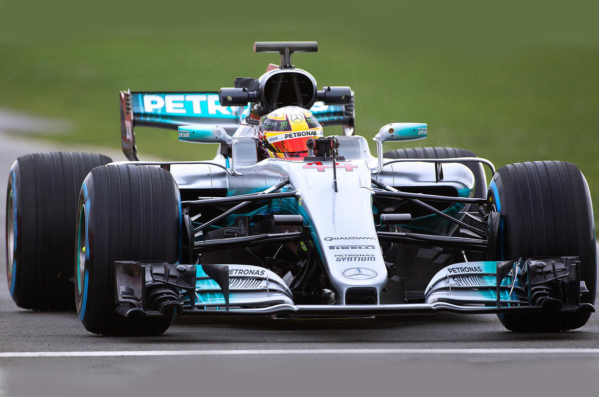 Mercedes Amg F1 W08 2017 Challenger Launches Eq Power Brand Autocar
