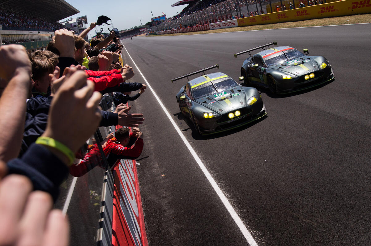 Aston Martin Vantage racer