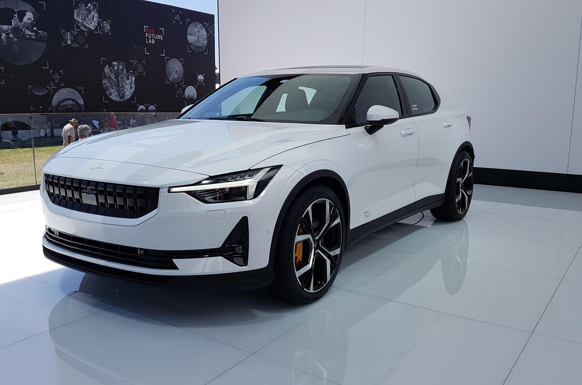 New Polestar 2 makes UK public debut at Goodwood | Autocar