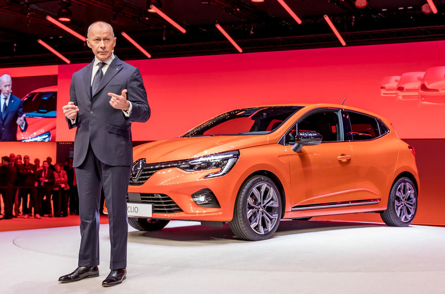 Thierry Bollore reveals new Renault Clio, 2019