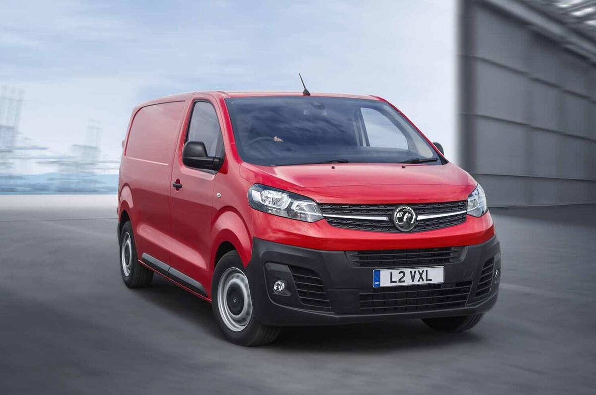 New vauxhall van discount deals