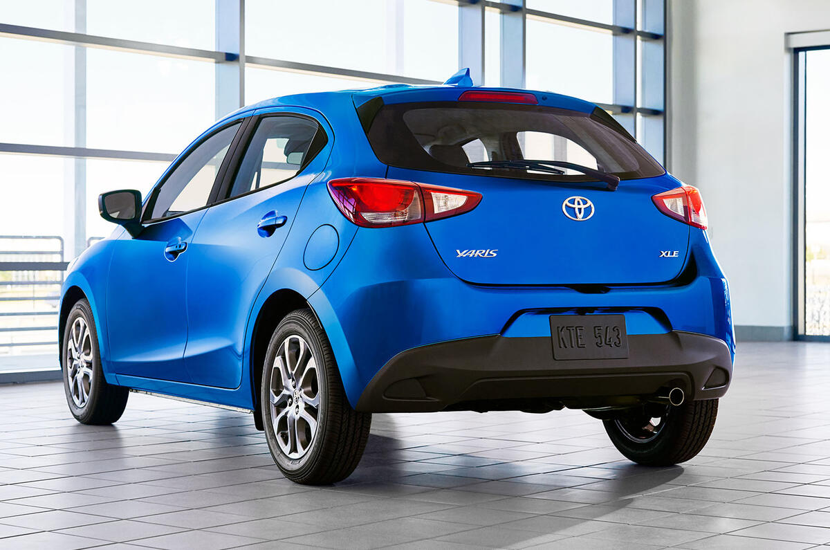 Toyota unveils new Mazda 2-based Yaris hatchback for US | Autocar