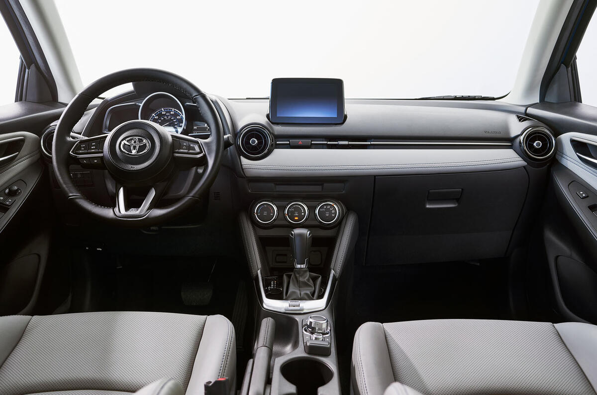 Toyota Unveils New Mazda 2 Based Yaris Hatchback For Us Autocar