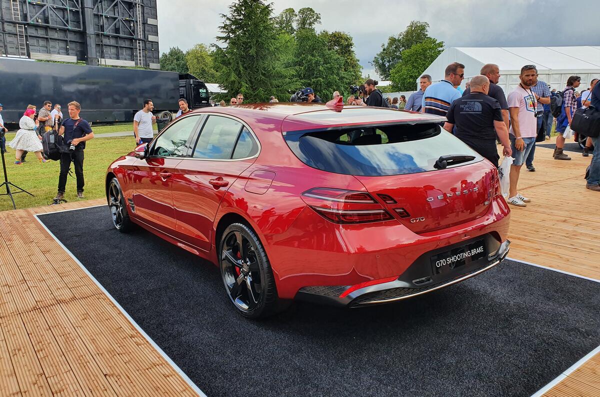 New Genesis G70 Shooting Brake Revealed At Goodwood Autocar