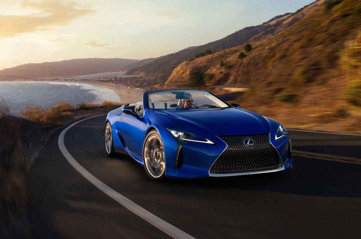 Lexus Lc500 Convertible Will Go On Sale Next Year Autocar