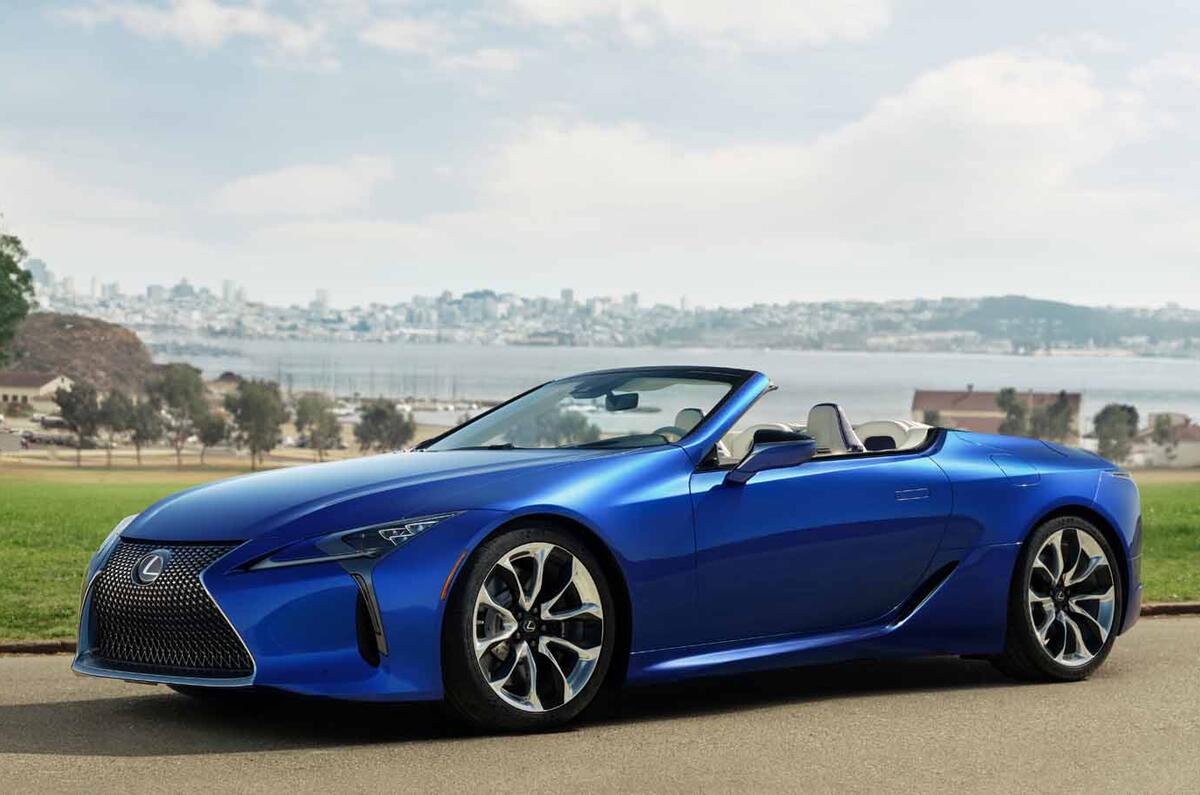 Lexus Lc500 Convertible Will Go On Sale Next Year Autocar