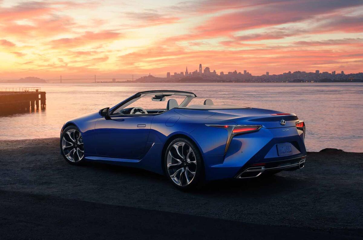 Lexus Lc500 Convertible Will Go On Sale Next Year Autocar