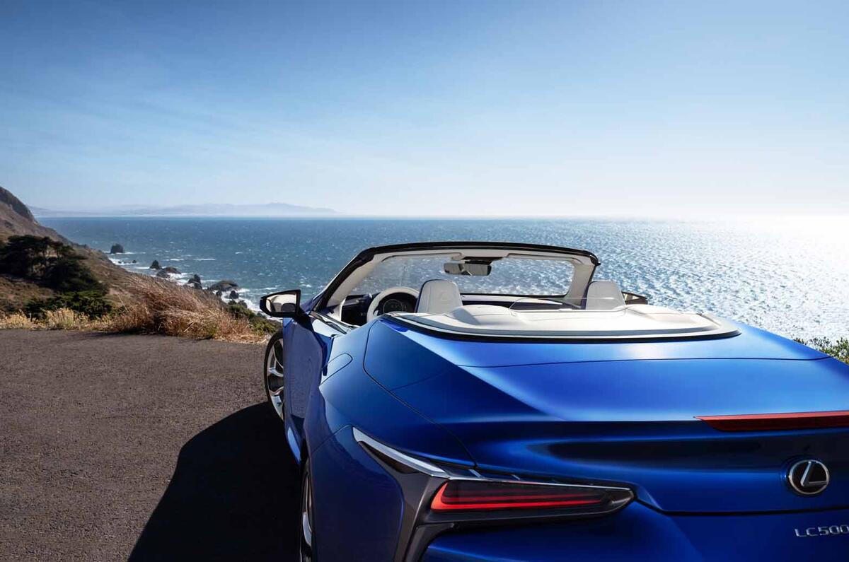 Lexus Lc500 Convertible Will Go On Sale Next Year Autocar
