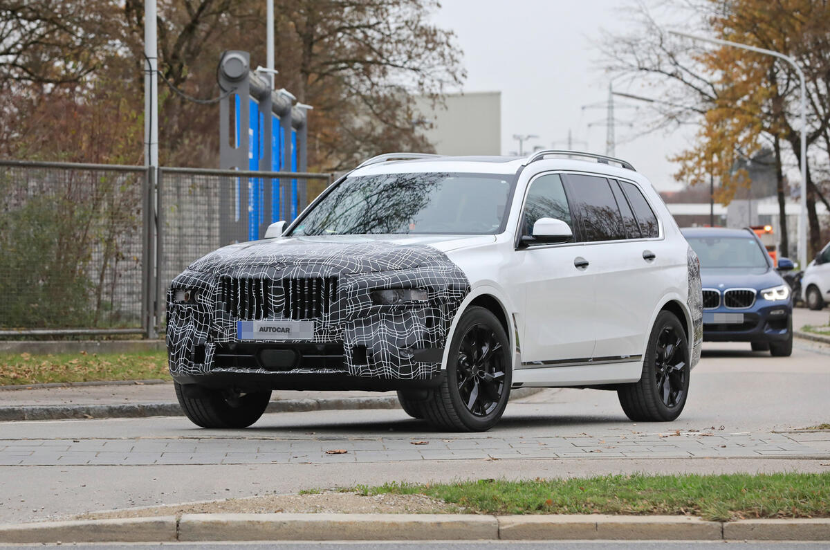2022 BMW X7 enters high-speed tests at Nurburgring | Autocar