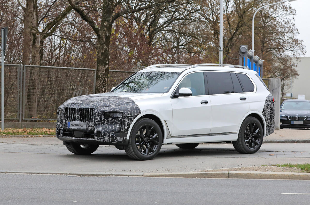 2022 BMW X7 enters high-speed tests at Nurburgring | Autocar
