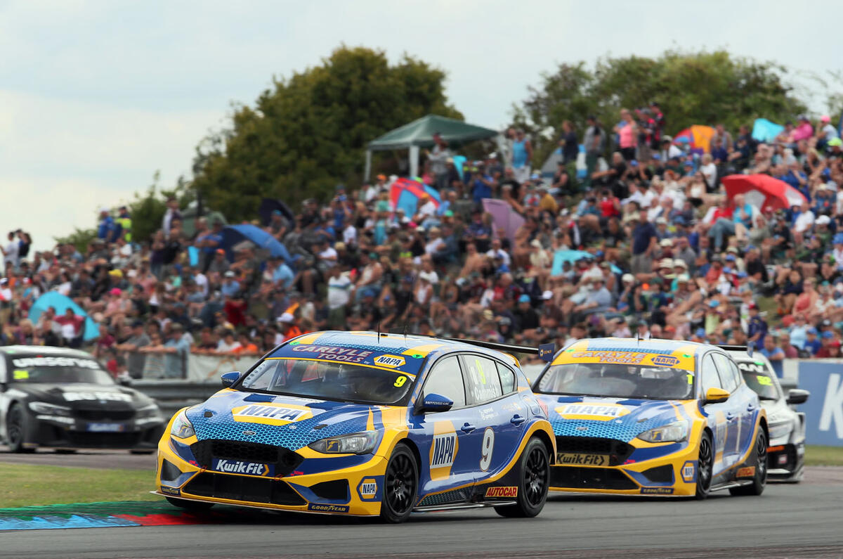 2022 BTCC Thruxton Cammish